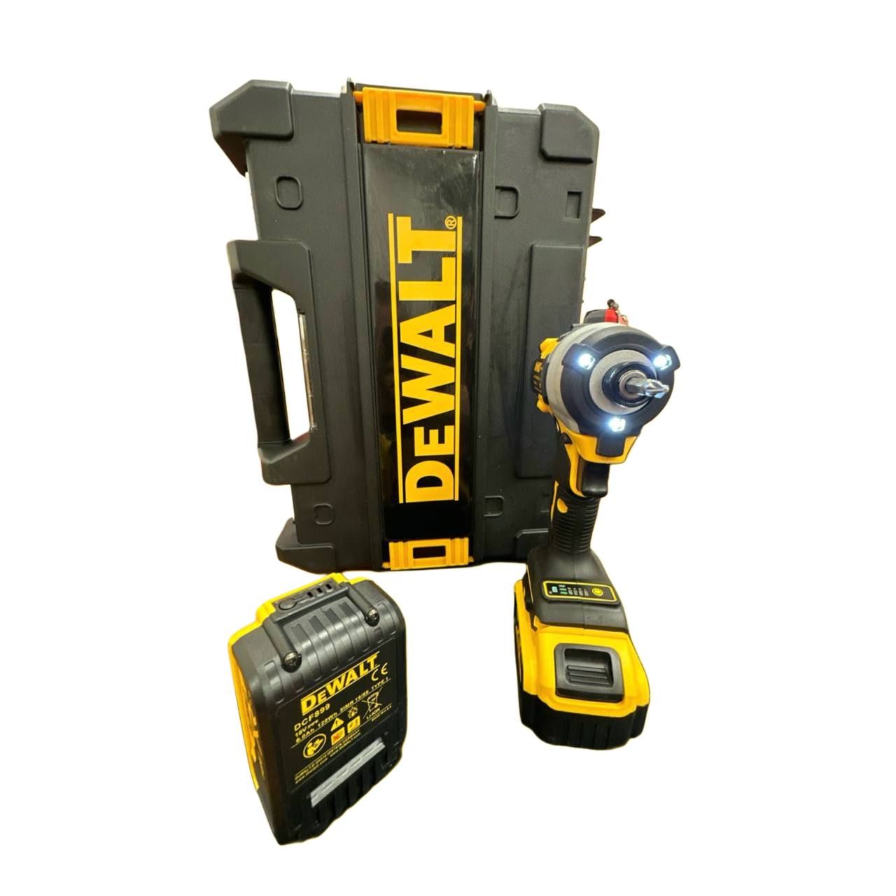 Винтоверт Аккумуляторный Ударный Бесщеточный DeWALT 18V 6.0 Ah