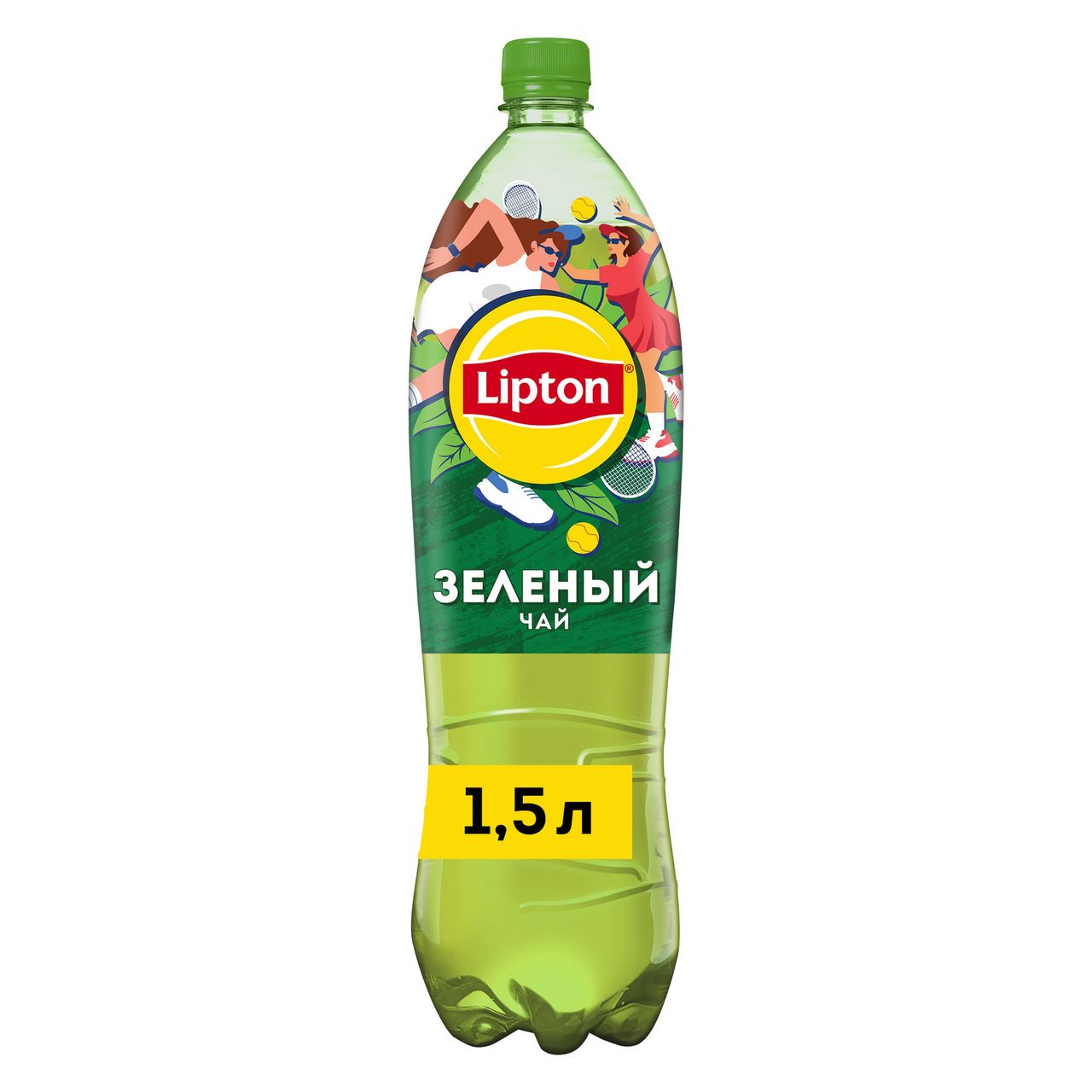 Холодный чай Lipton зеленый, 1.5л