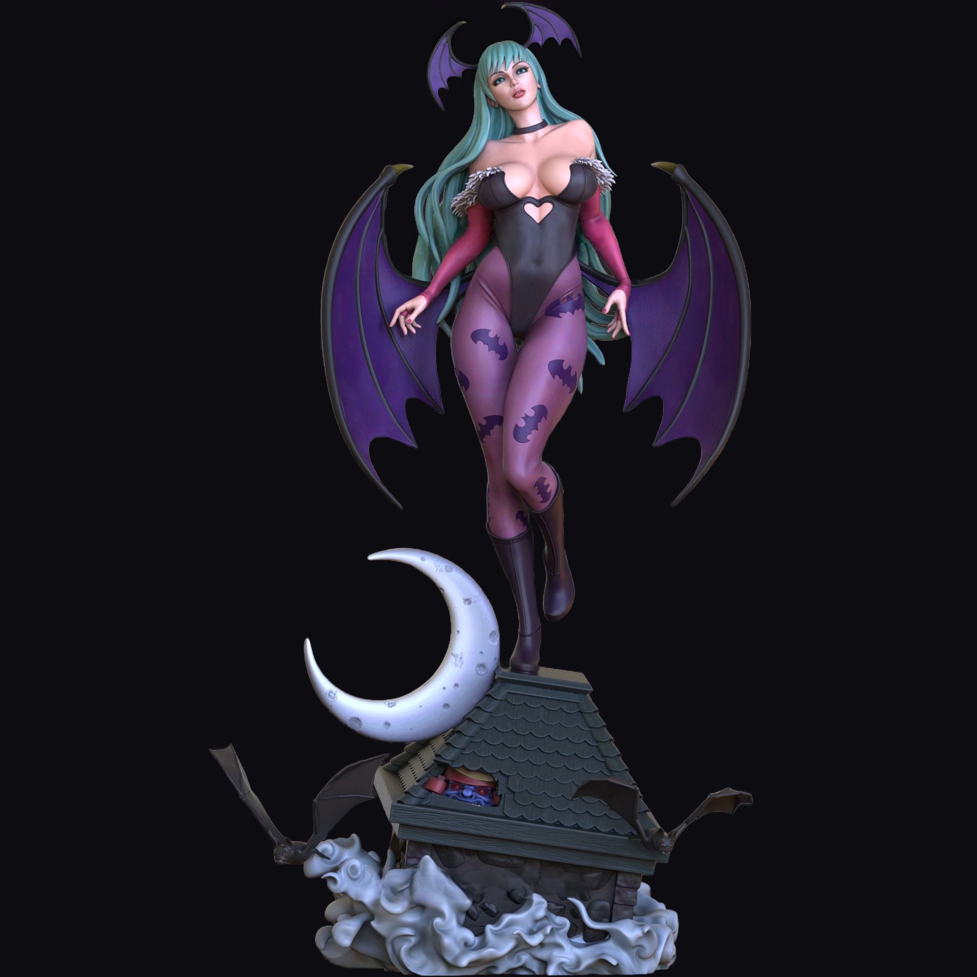 ФигуркаMorriganAensland(Darkstalkers)подпокраску