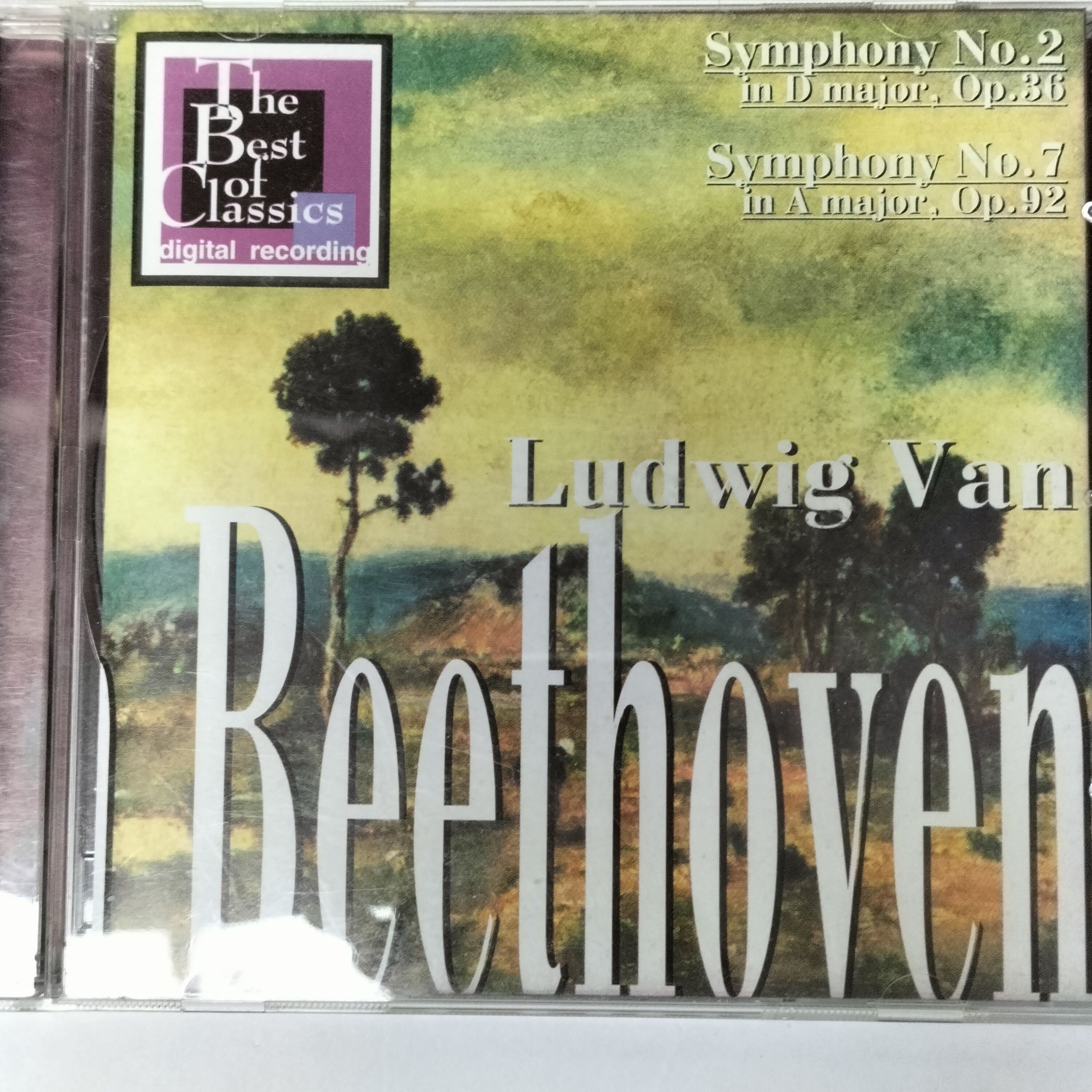 Ludwig van Beethoven - Symphony No.2 / Symphony No.7 (1D-Аудио, Russia 2002, Лицензия)