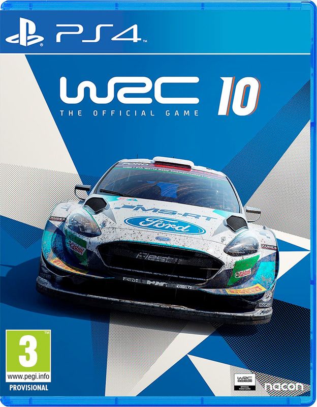 Игра WRC 10 (PlayStation 4, Русские субтитры)