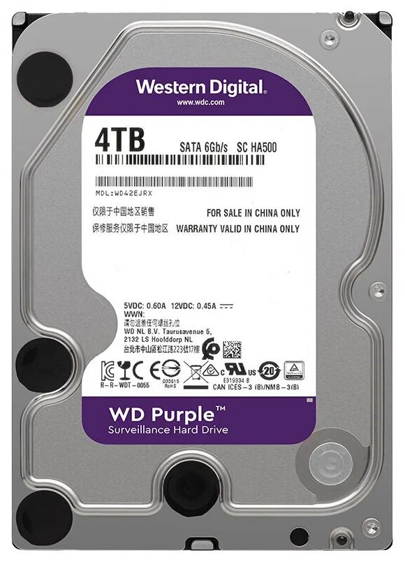 WesternDigital4ТБВнутреннийжесткийдиск(WD42EJRX)