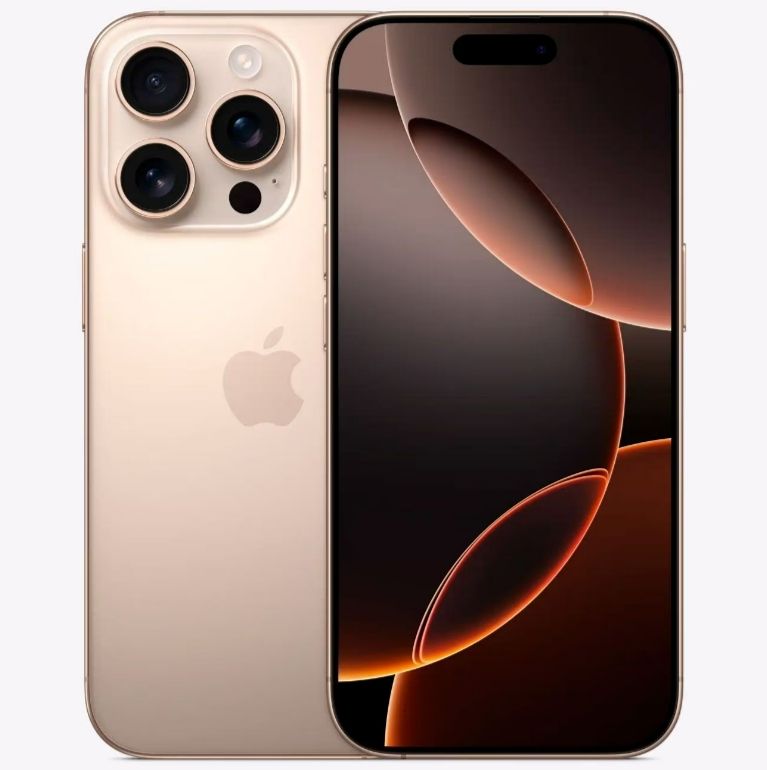 AppleСмартфонiPhone16Pro8/128ГБ,золотой