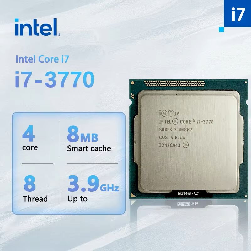 Intel Процессор i7-3770 (Гарантия 12 месяцев) OEM (без кулера)