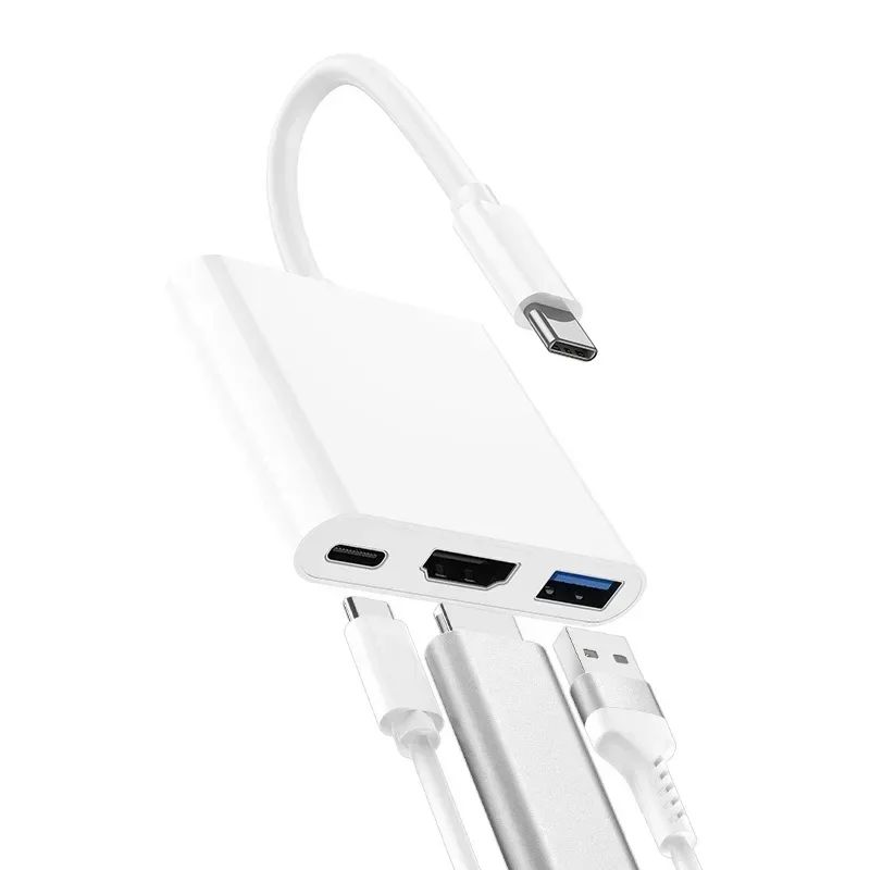 ХабType-CнаUSB3.0,HDMI,Type-CдляMacBookPro,Air,iMacсвозможностьюзарядки