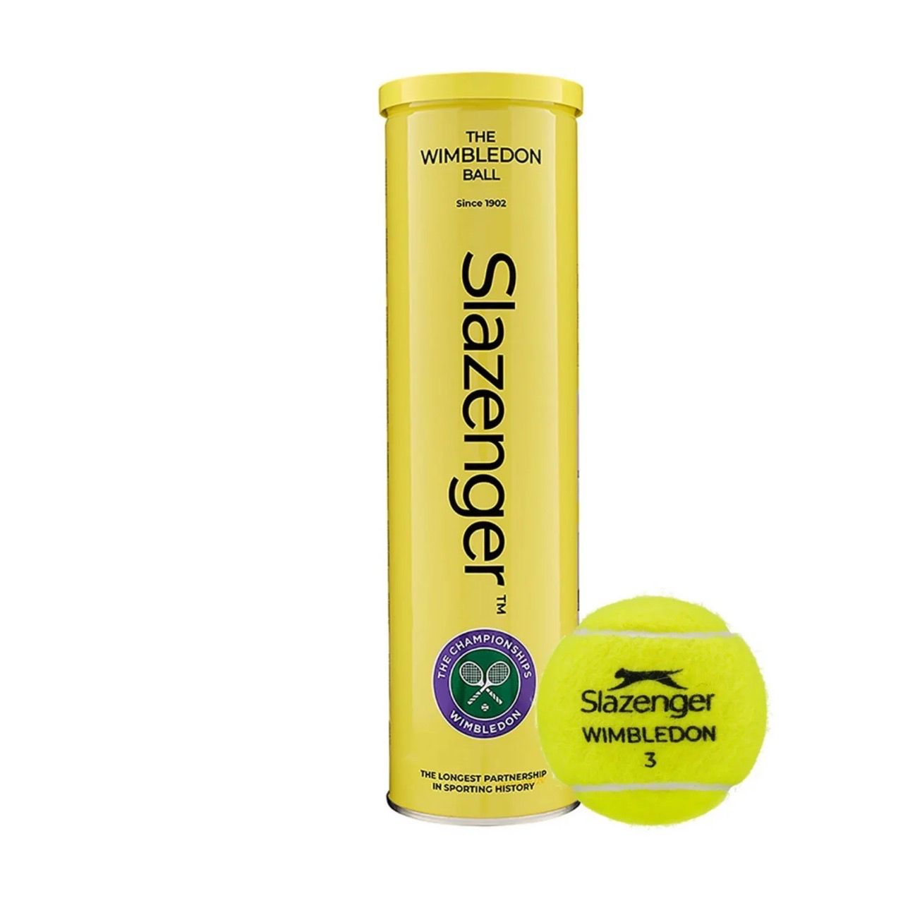 Теннисные мячи Slazenger Wimbledon (4 мяча в банке)