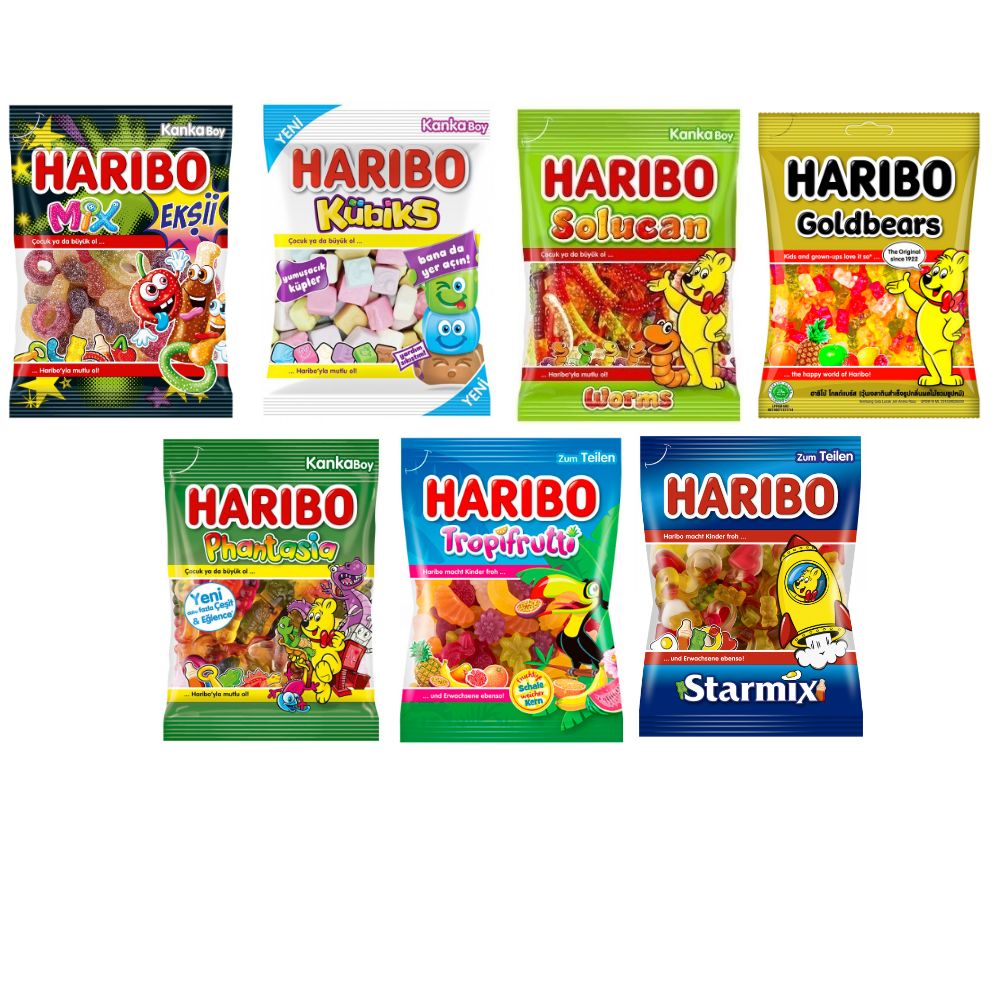 Мармелад Жевательный Haribo Набор Вкусов 7 шт