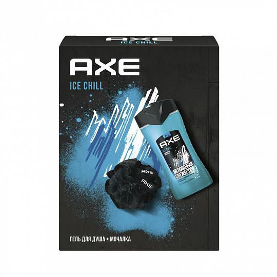 Axe Подарочный набор Ice Chill: 2024 Део-стик 50 мл + Гель для душа 250 мл