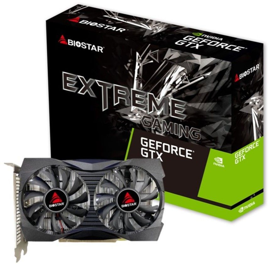 Biostar Видеокарта GeForce GTX 1050 VN1055XF41 4 ГБ (VN1055XF41)