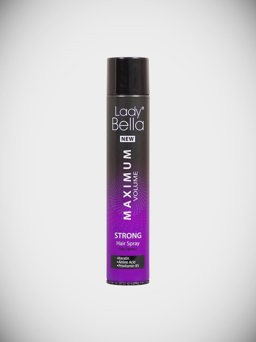 LADY BELLA Лак для волос Strong 400 мл