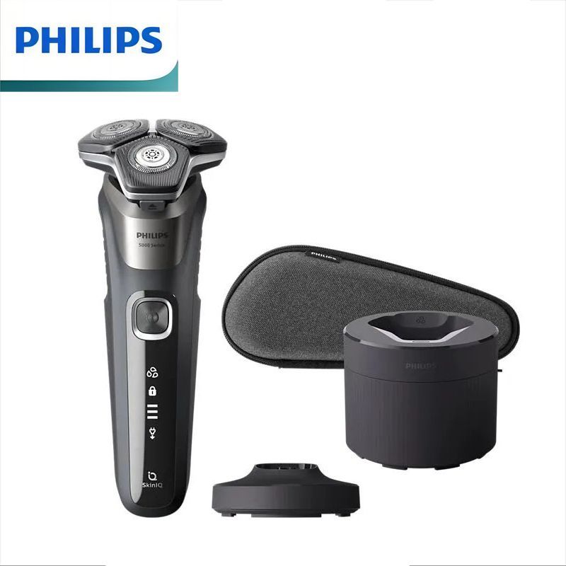 PhilipsЭлектробритваPhilipsЭлектробритваБритваPhilipsS8850,черный,черно-серый