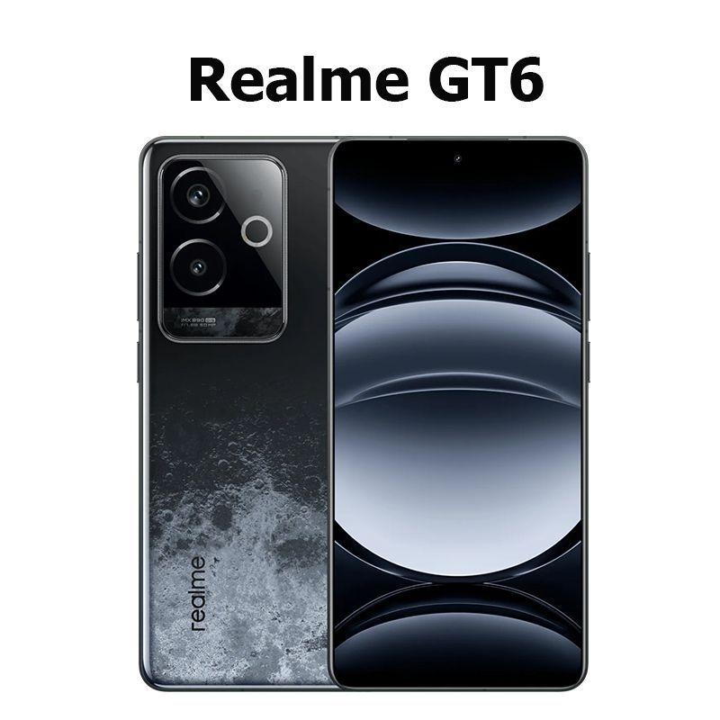 realmeСмартфонRealmeGT6CN12/256ГБ,черный