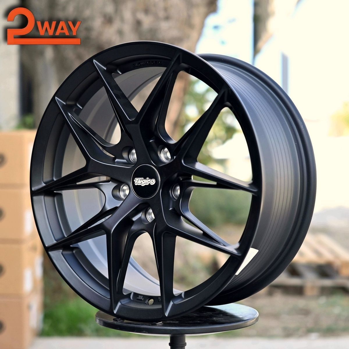 Taigiro Топ дизайн Колесный диск Литой 17x7.5" PCD5х114.3 ET38 D73.1