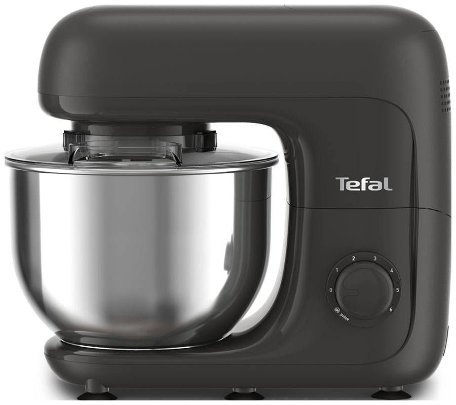 Кухонная машина Tefal Bake Essential QB161H38, черный/ серый