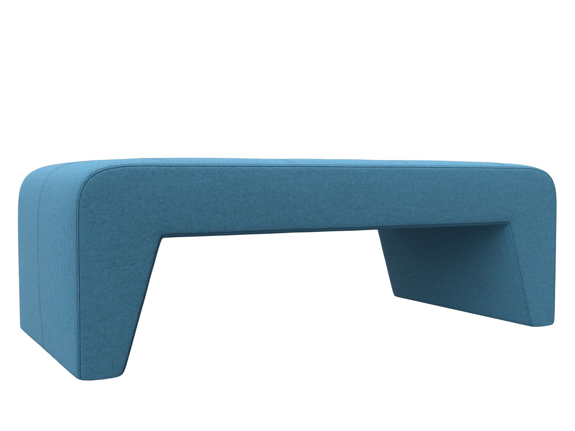 Банкетка Лига-034 120, рогожка, механизм нераскладной, Амур голубой, 120x63x43см. Хит Диванов