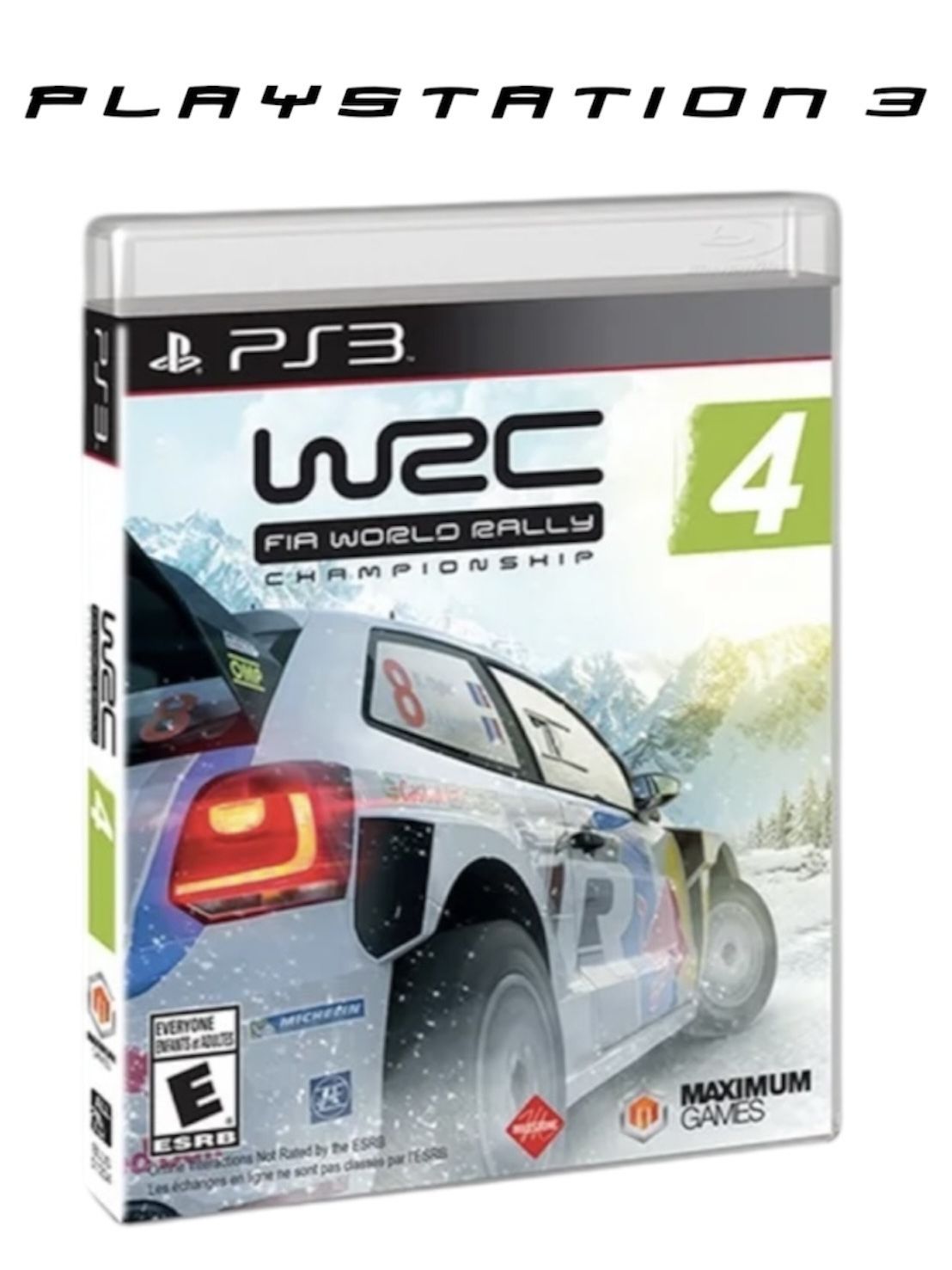 Игра WRC: FIA World Rally Championship 4 (PlayStation 3, Оригинальный)