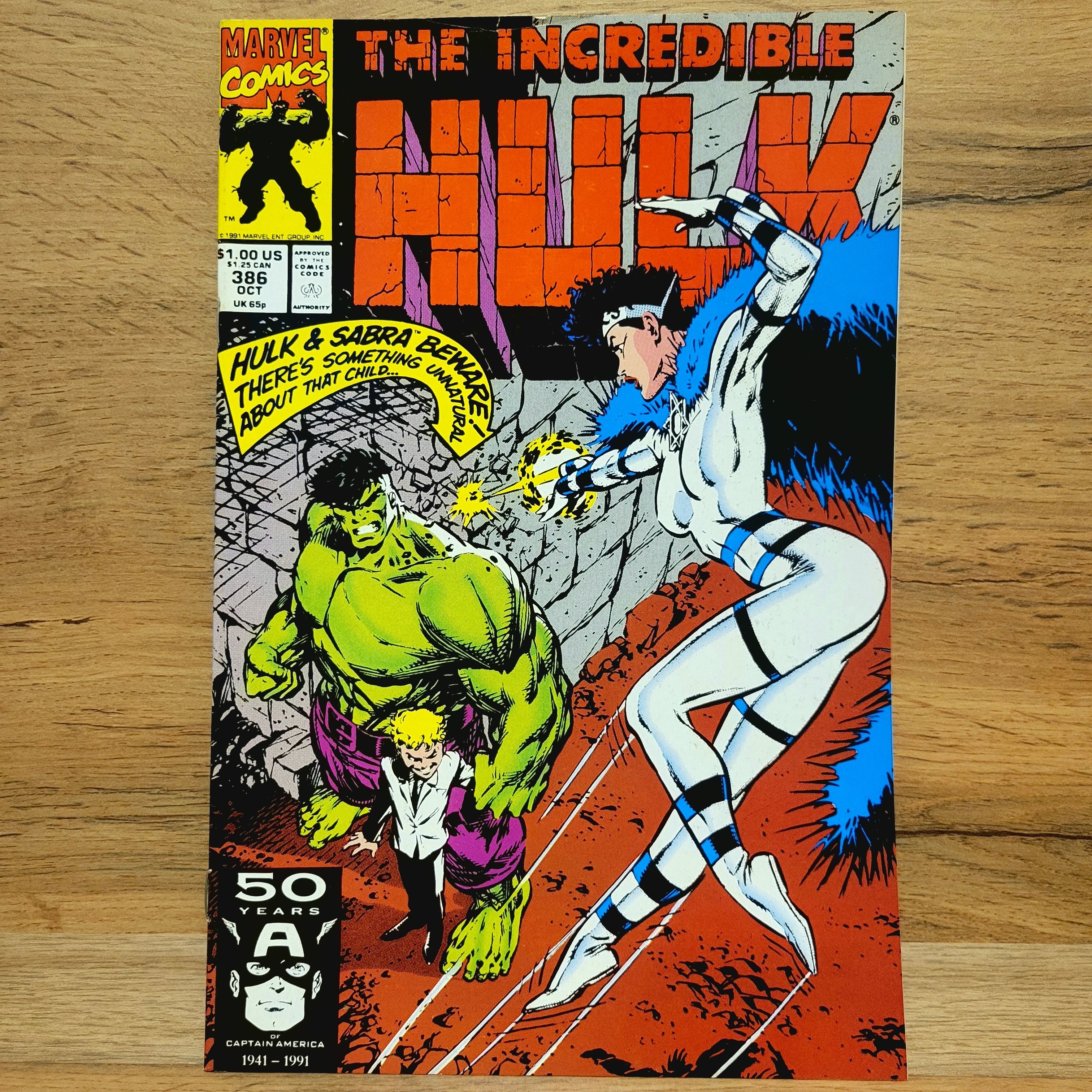 Ретро Комикс Increadible Hulk. 1991 Год. | Lee