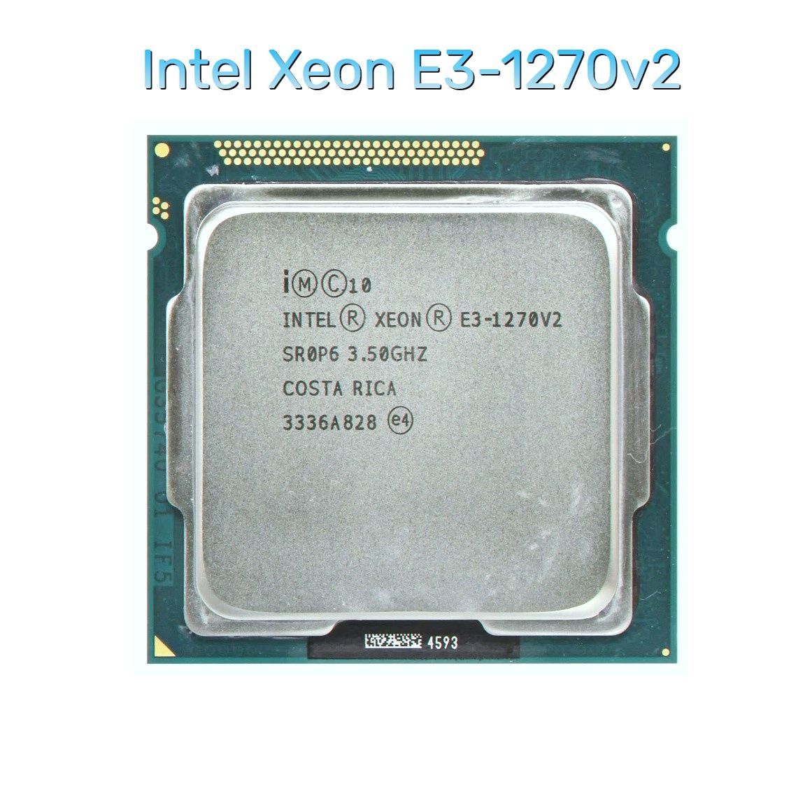 ПроцессорIntelXeonE3-1270v2(Corei7-3770K)LGA1155,4/8до3.9ГГц,DDR3