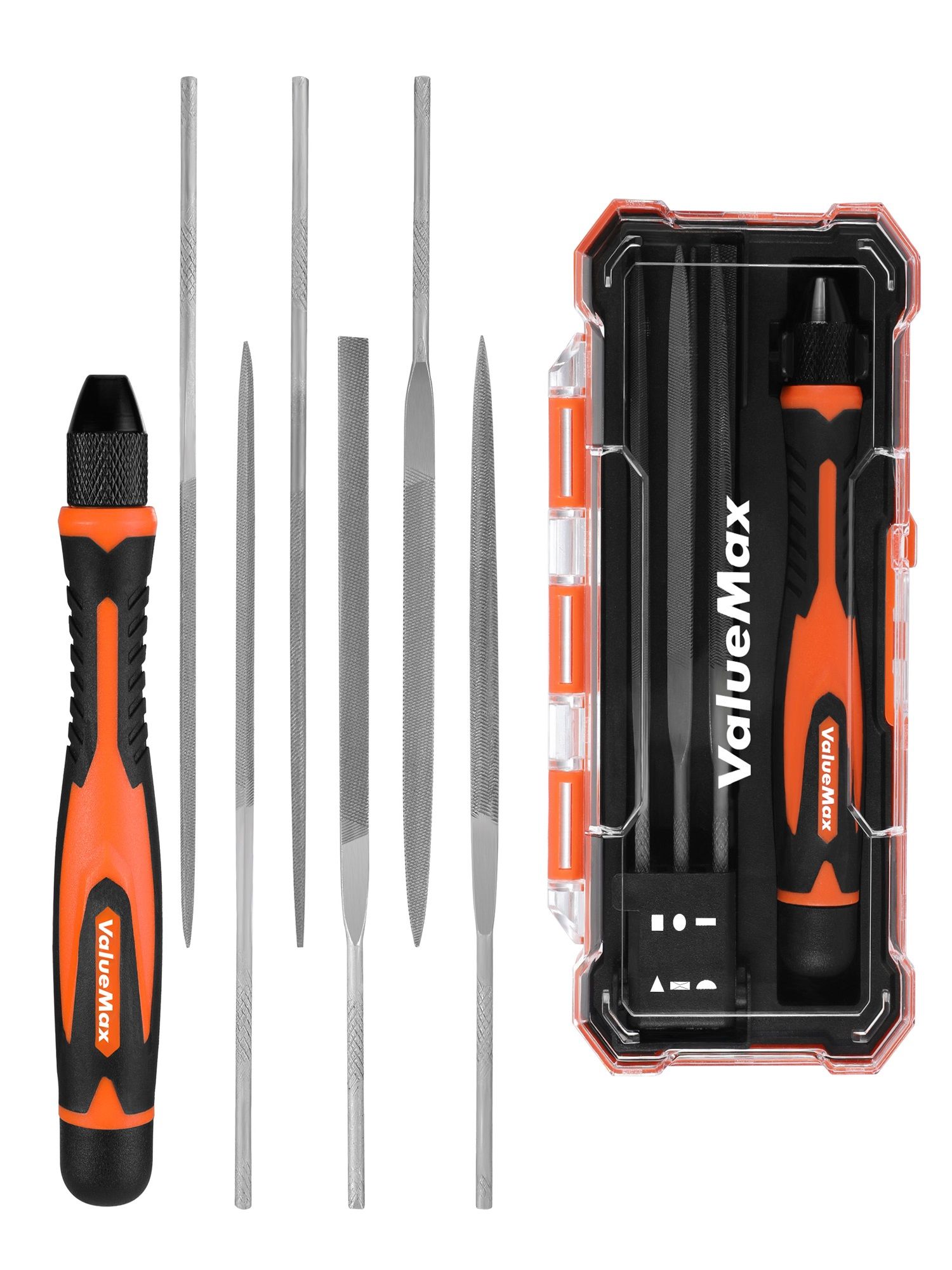 Напильникипометаллу6В1,Надфиль,,Длязаточкицепныхпил,шлифовкиметалла,кожа