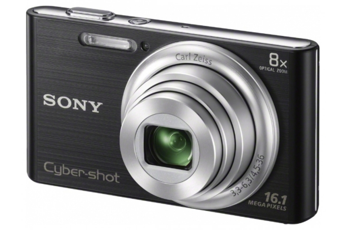 Sony Компактный фотоаппарат Cyber-shot DSC-W730, черный