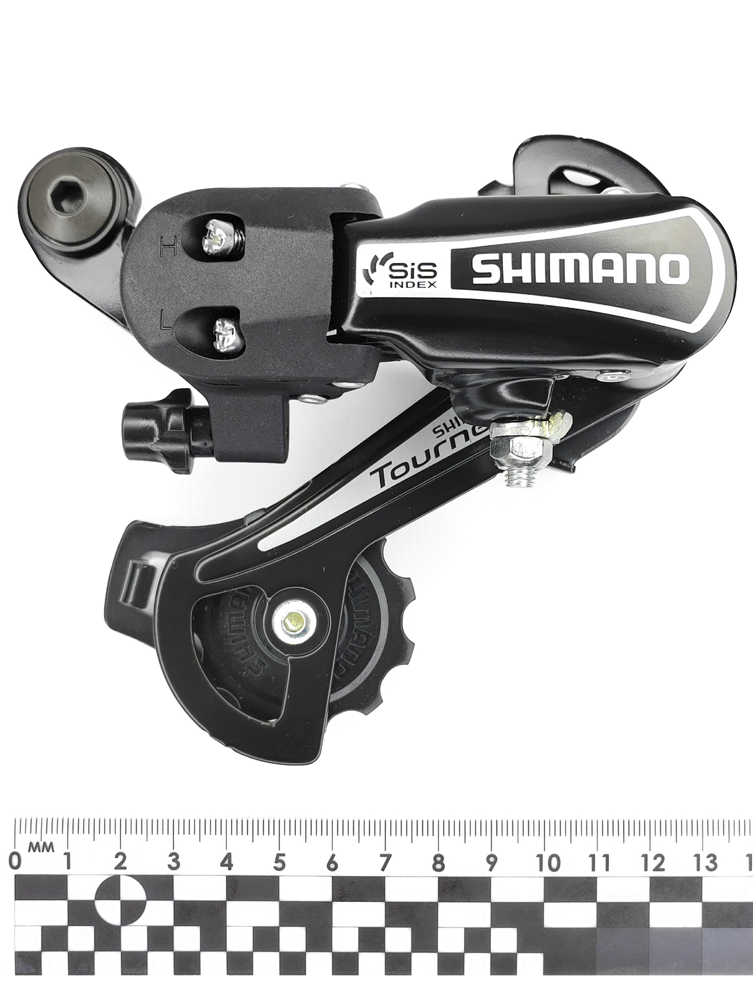 Shimano Переключатель задний для велосипеда RD-TY21B, серия Tourney, 6 скоростей, крепление на петух (болт), черный — Товары для велоспорта — фото 7