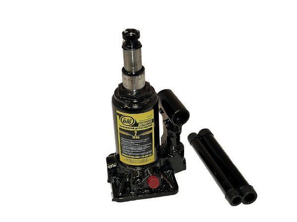 Домкратгидравлическийбутылочныйдвухплунжерный4тБМ