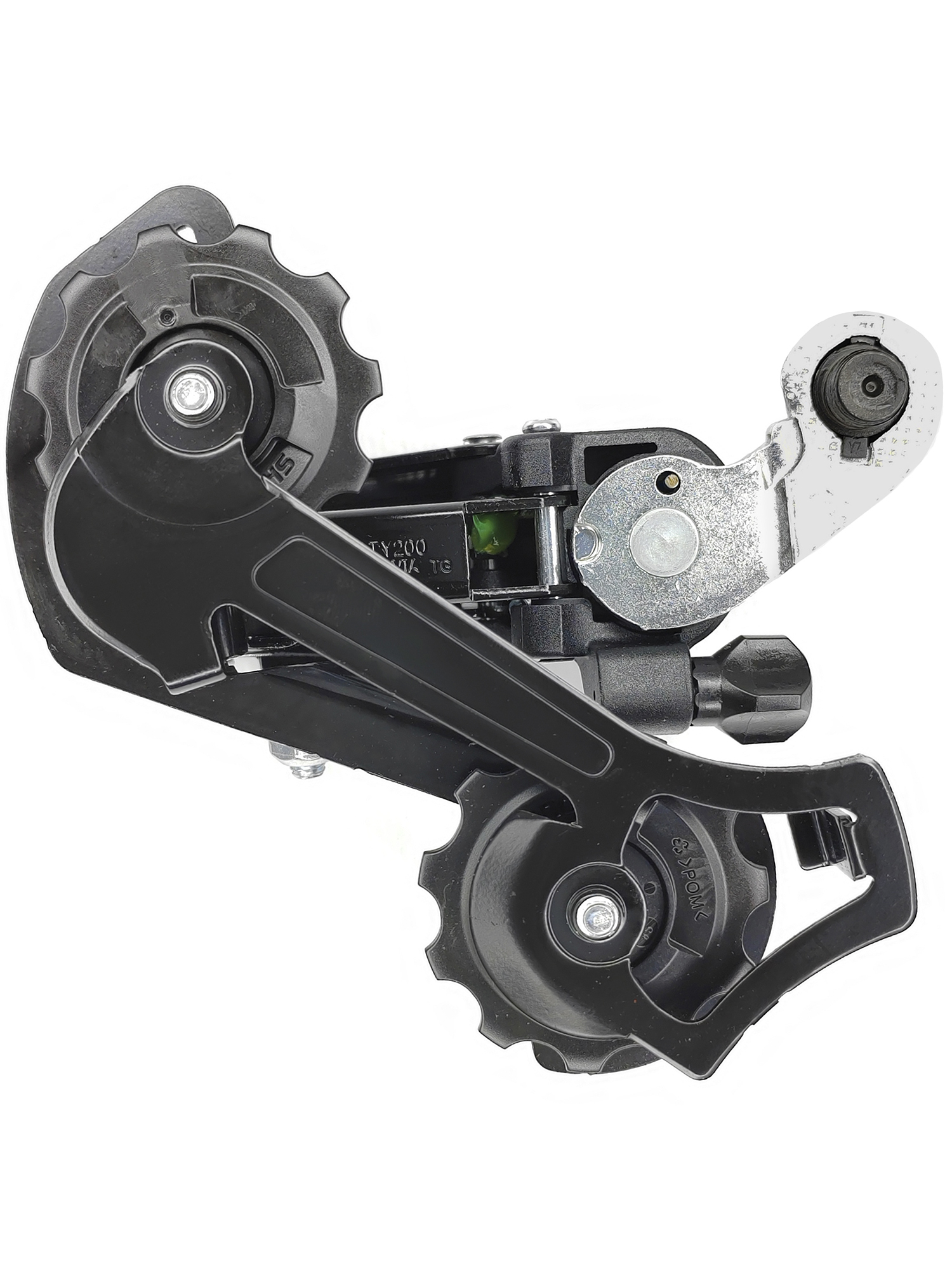 Shimano Переключатель задний для велосипеда RD-TY200, серия Tourney, 6-7 скоростей, крепление на петух (болт), черный — Товары для велоспорта — фото 3