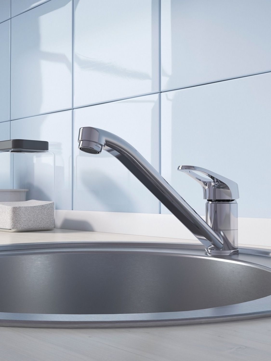 Фото товара на маркетплейсе ozon Смеситель для кухни Milardo, Meal, M06SBR0M05