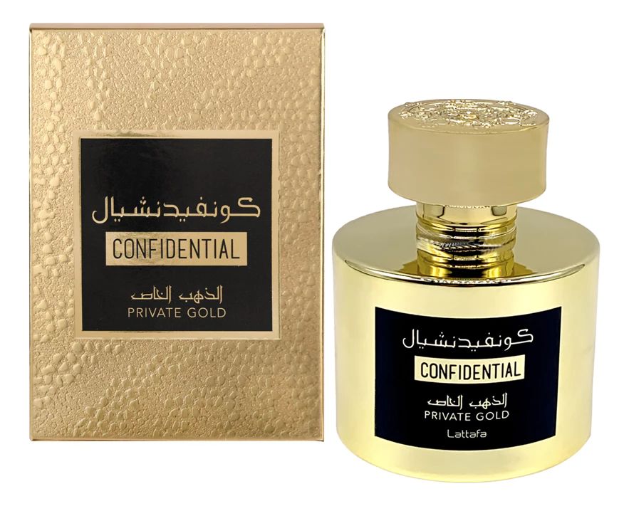 Lattafa Confidential Private Gold 100 мл парфюмерная вода унисекс Lattafa Perfumes
