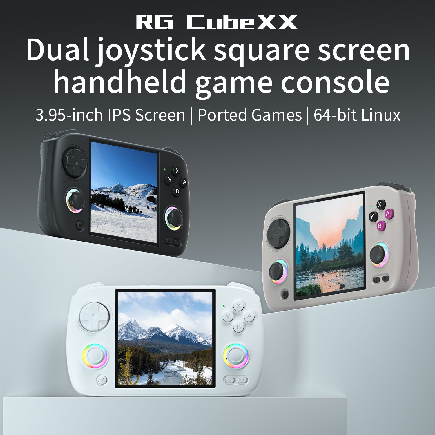 Игроваяприставка.ANBERNICRGCubeXX
