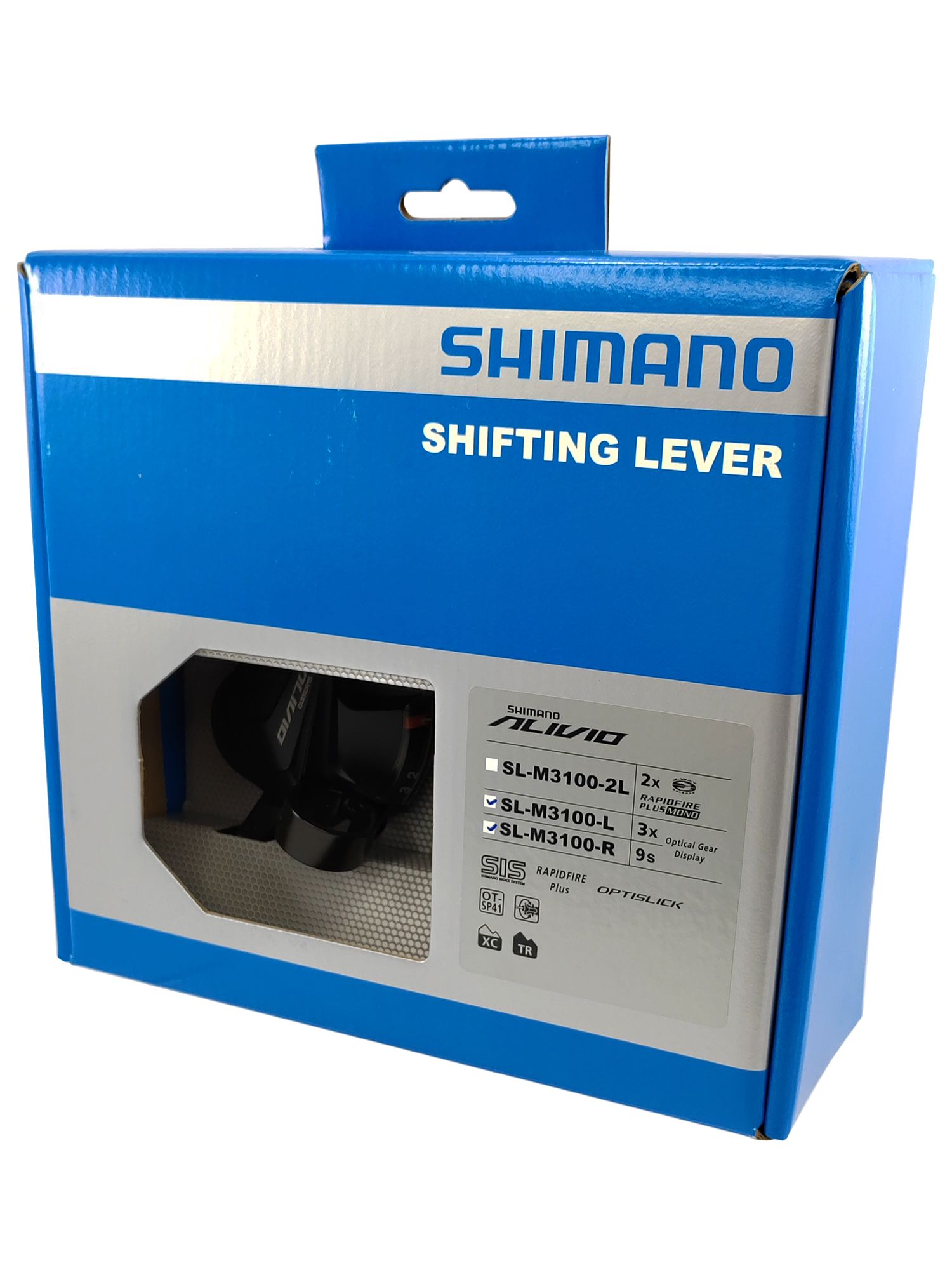 Shimano Манетка SL-M3100, 3x9 скоростей правая и левая, оплетка, BOX — Товары для велоспорта — фото 2