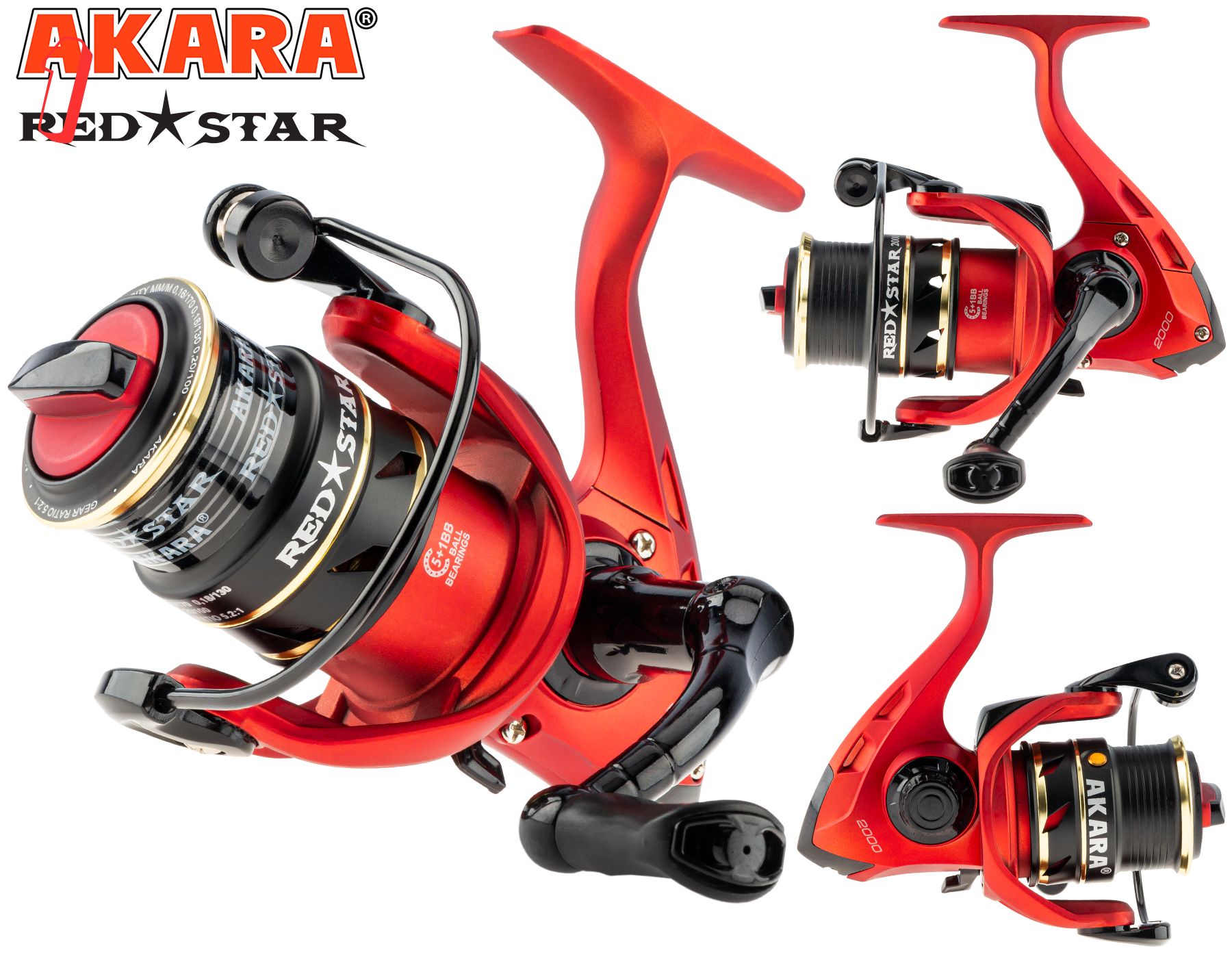 Кат. akara red star 2000 5+1bb, (набор из 1 шт)