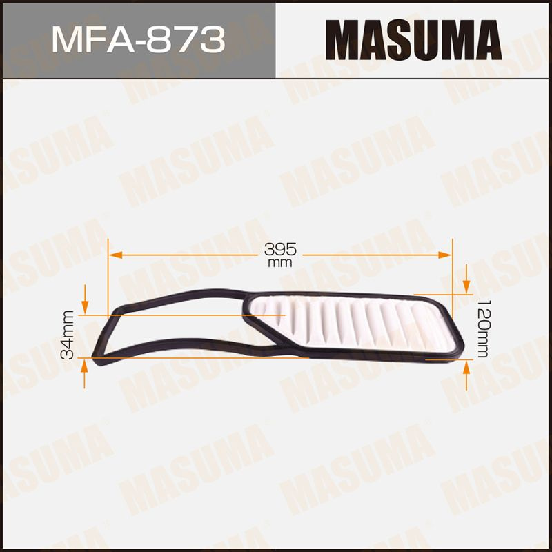 Masuma Фильтр воздушный арт. MFA-873, 1 шт. #1