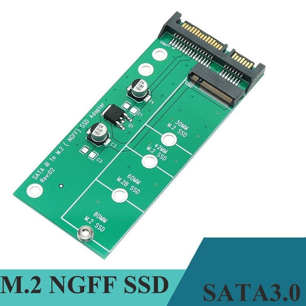 Переходник M.2 (NGFF) SSD на SATA - купить с доставкой по выгодным ...