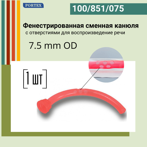 Канюля фенестрированная внутренняя сменная 7.5 мм вкладыш к ...