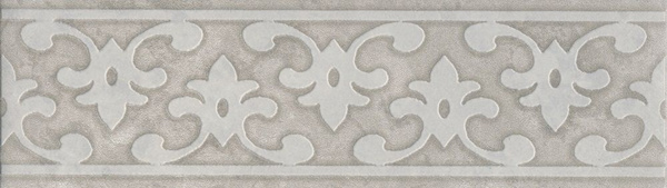 Бордюр для плитки KERAMA MARAZZI Ферони 20 см x 5.7 см, серый - купить ...