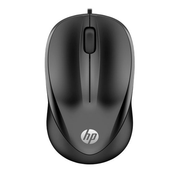 Мышь проводная HP HP 1000, Optical, USB 4QM14AA, черный - купить по ...