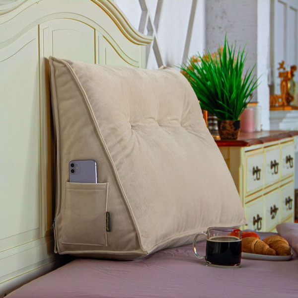 Подушка для изголовья кровати PillowPlace или дивана большая ...