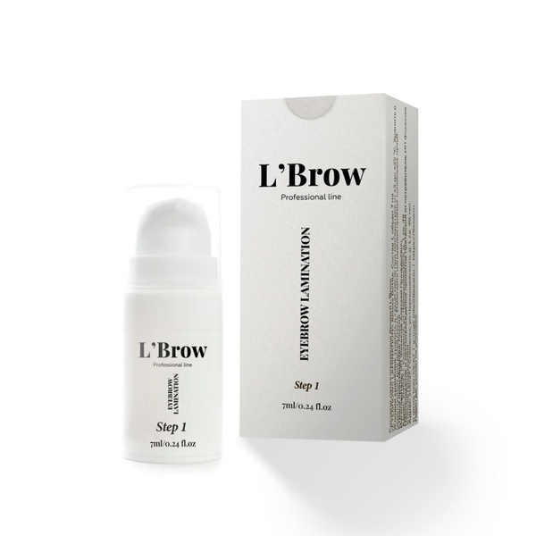 LBrow / Система ламинирования бровей Состав №1 7 мл Airless Bottle ...