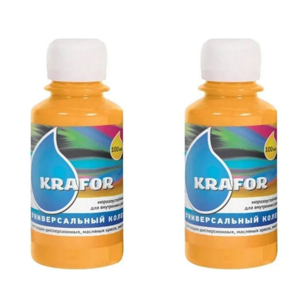 Колер Krafor Желто-коричневый №3 100 мл - купить по низкой цене в ...