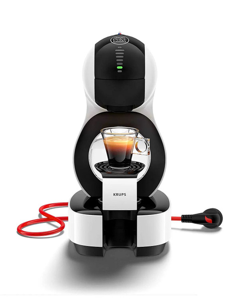 Капсульная кофемашина Krups Кофемашина NESCAFE Dolce Gusto Lumio, белый ...