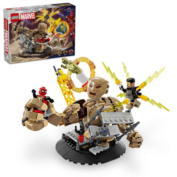LEGO Marvel Человек-паук против Песчаного человека: Финальная битва ...