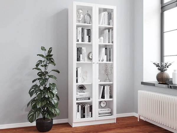 Шкаф книжный Mebelland24 Стеллаж Билли Billy 20, 80x30x202 см - купить ...