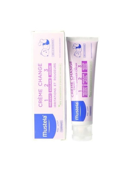 Mustela Крем под подгузник 100 мл - купить с доставкой по выгодным ...