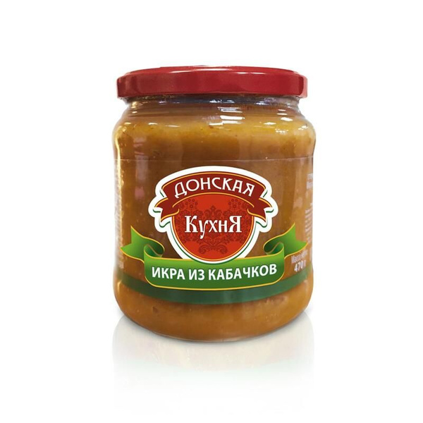 Икра кабачковая Донская Кухня 480 г - купить с доставкой по выгодным ...