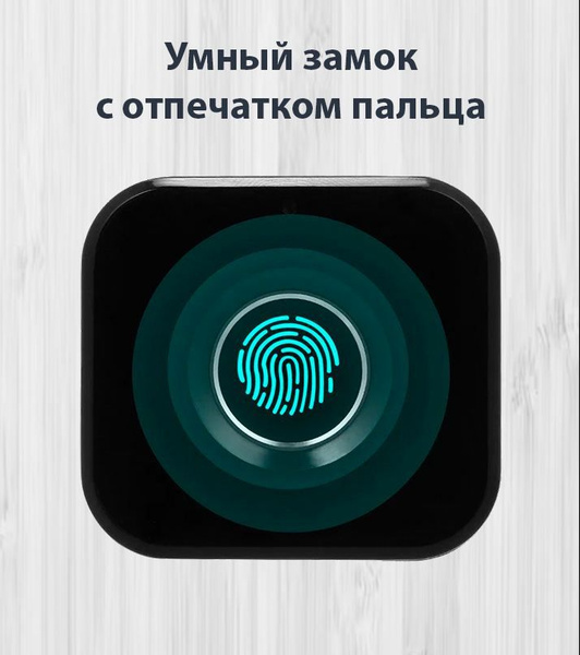 Умный замок без ключа, отпечаток пальца, биометрический электрический ...