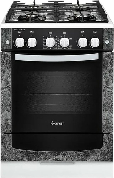 Газовая плита Gefest (Гефест) 6500-02 0113, газовая духовка, серый ...