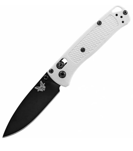 Нож складной Bugout 535 белый c черным лезвием купить на OZON по низкой ...