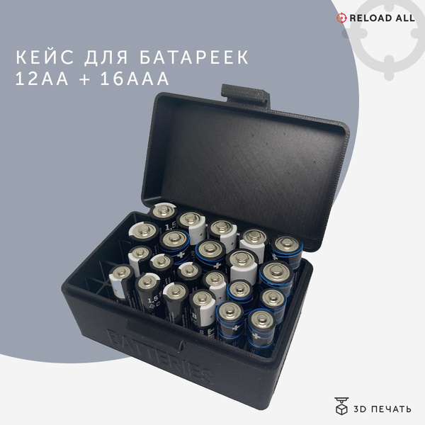 Контейнер для батареек Пластик купить по доступной цене с доставкой в ...