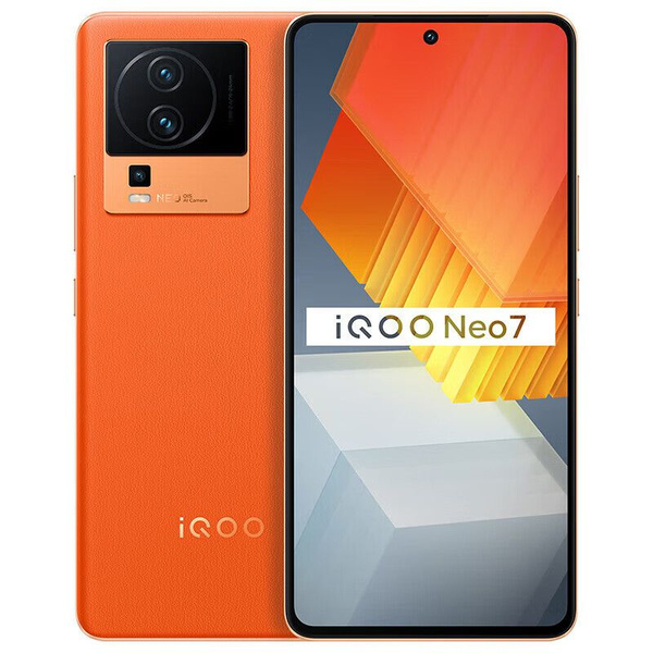 Смартфон IQOO neo7 256 ГБ 8 ГБ Желтый OLED/AMOLED 2 SIM купить c ...